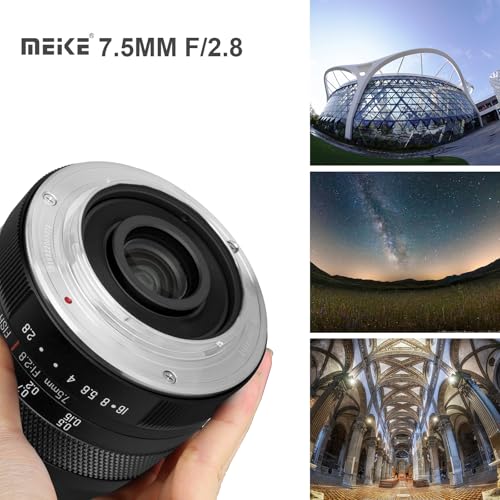 Meike عدسة ميكي 7.5 مم f2.8 فائقة الاتساع دائرية الشكل عدسة عين السمكة تركيز يدوي متوافقة مع كاميرا فوجي فيلم X Mount بدون مرآة X-T3 X-H1 X-Pro2 X-E3 X-T1 X-T2 X-T4 X-T10 X-T20 X-T200 X-A2 X-E2 X-E1 X30 - Image 5
