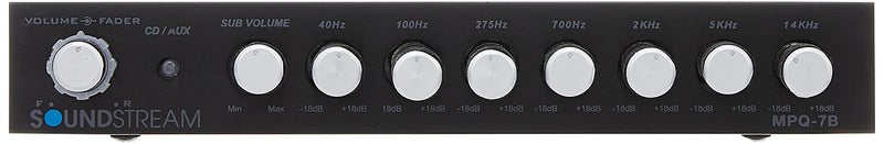 Soundstream MPQ-7B 7-Band 1/2 DIN Equalizer - Image 3