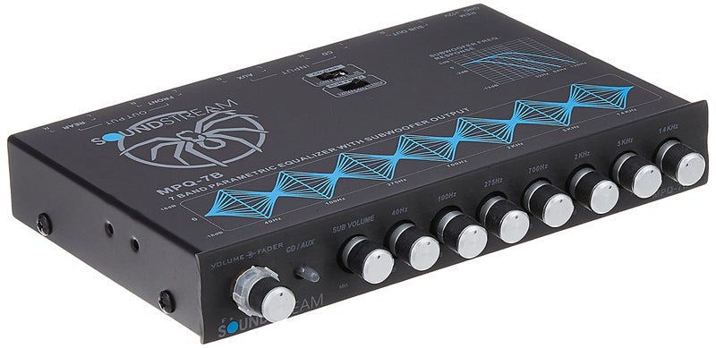 Soundstream MPQ-7B 7-Band 1/2 DIN Equalizer - Image 1