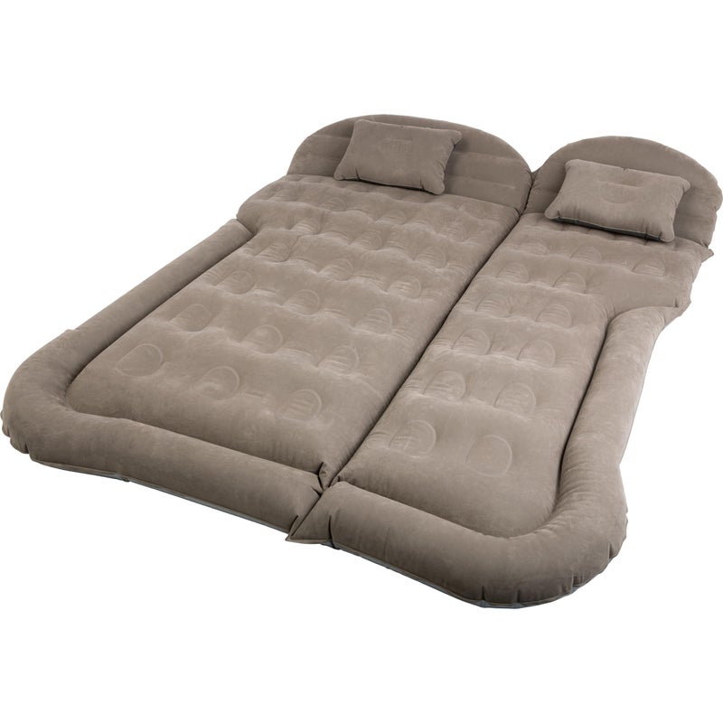 Wakeman Inflatable Mattress - Car Air Mattress for SUV or Tent with Aux Outlet Pump and 2 Inflatable Pillows - Car Camping Gear Outdoors (Gray) - Image 1