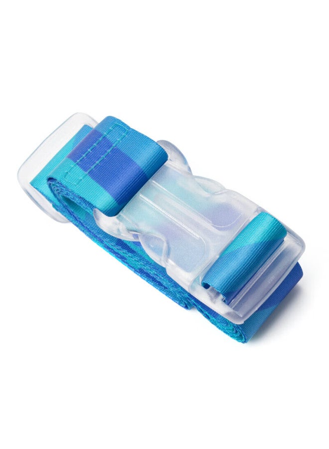 Pack All Luggage Straps For International Shipping, Suitcase Binding Fasteners, Anti-explosion Safety Packing Straps, Blue - Image 3