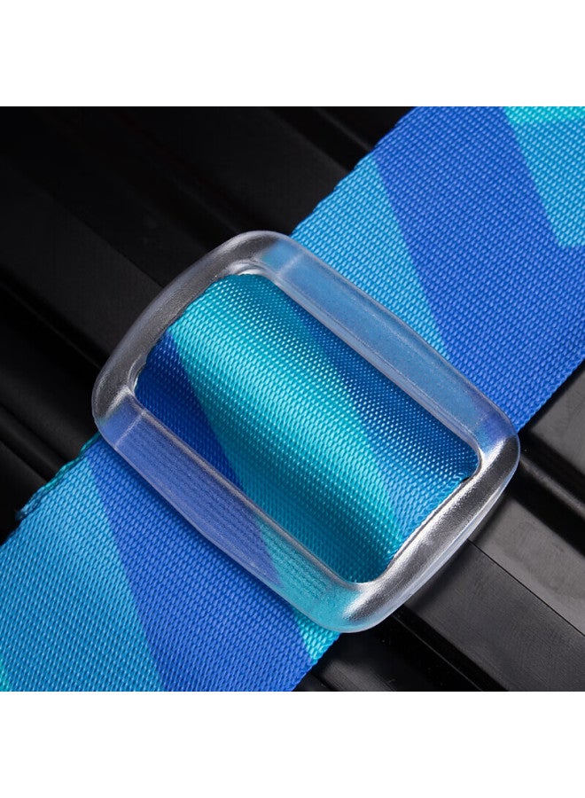 Pack All Luggage Straps For International Shipping, Suitcase Binding Fasteners, Anti-explosion Safety Packing Straps, Blue - Image 5