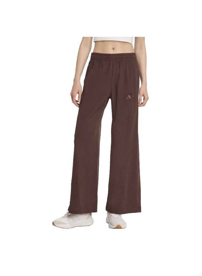 Adidas W All Szn W Pt Brown Training Pants For Women XS - Image 2