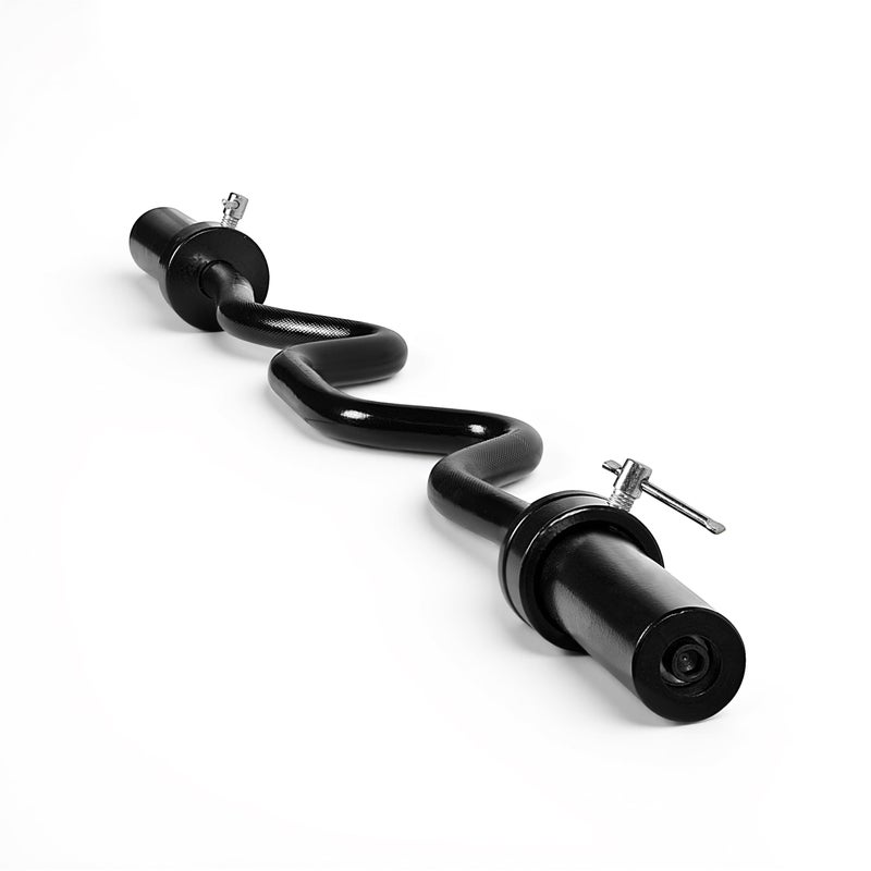CAP Barbell Olympic Super Curl Bar, Black (2-Inch) - Image 1
