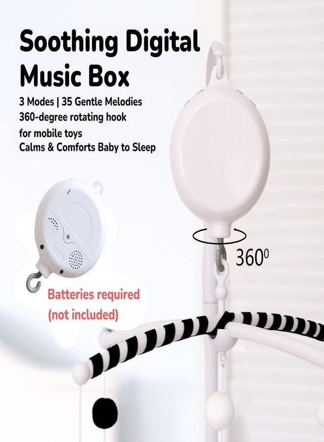 Vlokup Montessori Mobile, Black and White Mobile for Baby (Woodland Set) - Image 4