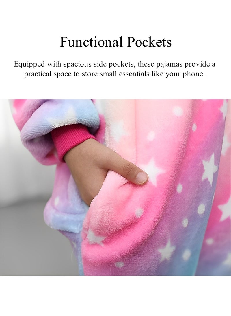 HALAMODO Unisex Adult One Piece Pajamas Animal Cosplay Cartoon Costume Pajamas Hooded Sleepwear Jumpsuit Homewear for Men Women - Image 3