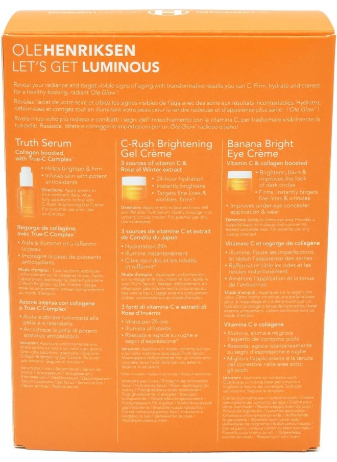Ole Henriksen - Let'S Get Luminous Brightening Essentials Skincare Set - 15Ml, 35Ml, 7Ml - Image 1