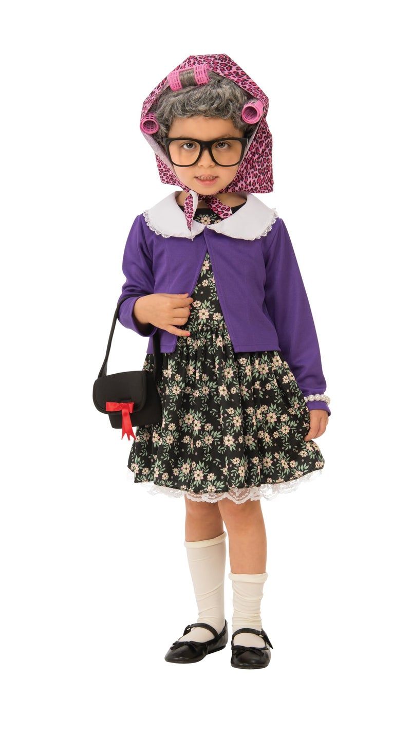 Rubies Childs Little Old Lady Costume Small for Themed Parties and Halloween