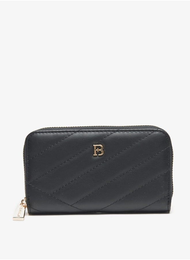 Flora Bella By Shoexpress - Women Quilted Zip Around Wallet - Image 1