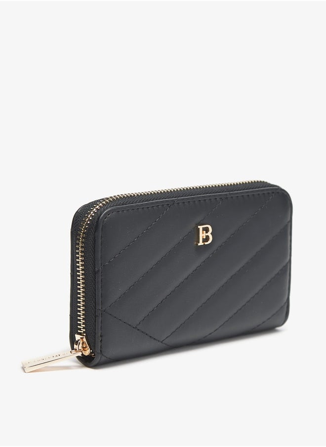 Flora Bella By Shoexpress - Women Quilted Zip Around Wallet - Image 1