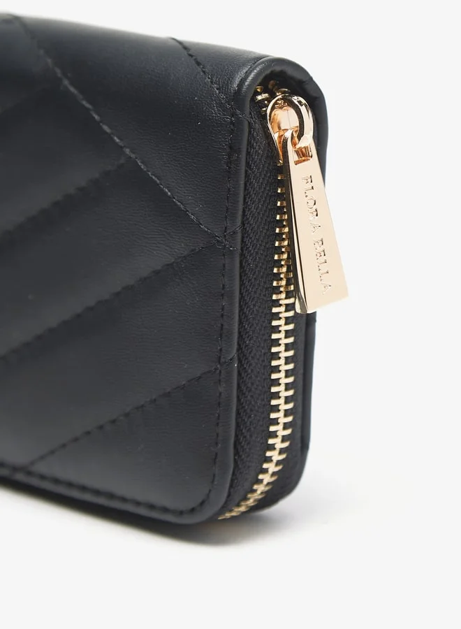 Flora Bella By Shoexpress Women Quilted Zip Around Wallet