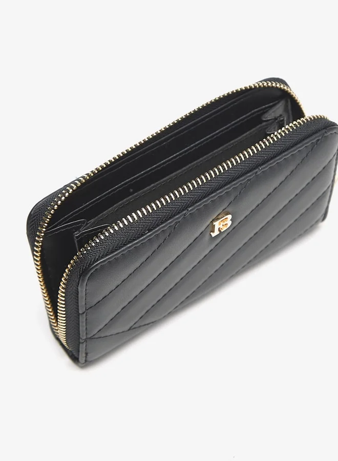 Flora Bella By Shoexpress Women Quilted Zip Around Wallet