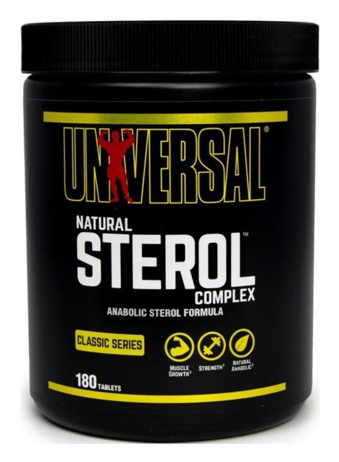 Natural Sterol Complex, 180 Tablets, Supporting Muscle Growth