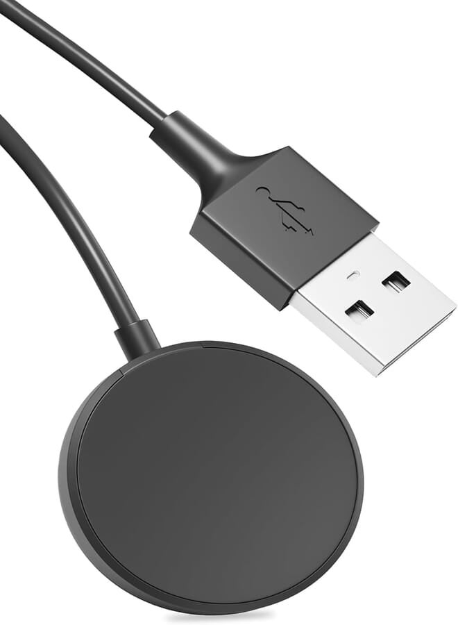 USB Cable Compatible with Samsung Galaxy Watch 6 Charger for Galaxy Watch 6 Classic/5/5 Pro/4/4 Classic/3/Active 2/Active Wireless Charging Cable Dock for Samsung Galaxy Watch Accessories