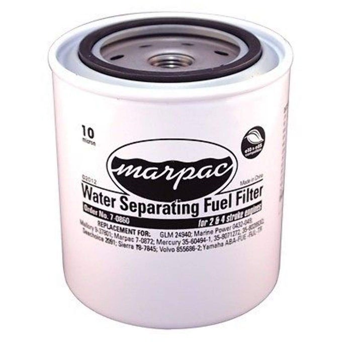 Marpac Marine Boat FuelWater Separator 70860