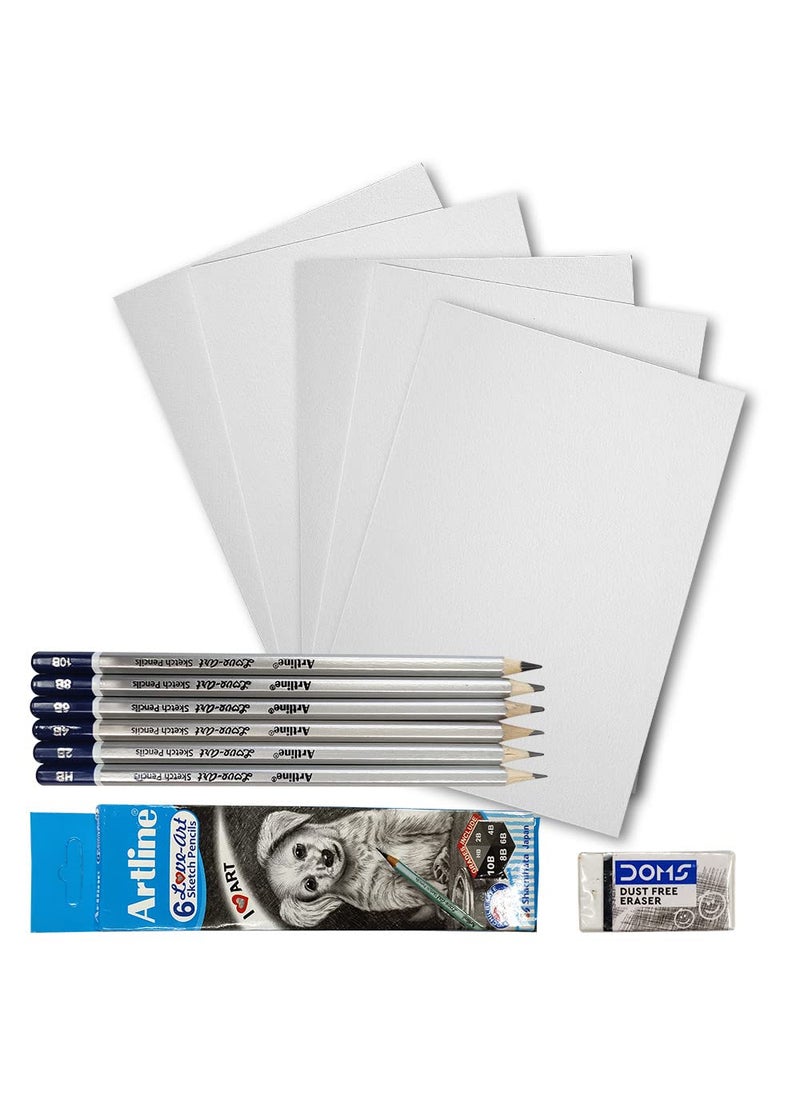 Penkraft - Penkraft Pencil Shading on A4 Paper DIY Kit Free Video Tutorial - Image 1