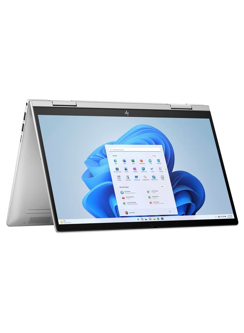 HP Envy 14-es1023DX 2-in-1 Laptop 14" FHD IPS Display, Touch-Screen Laptop - Intel Core 7 - 150U Processor 16GB Memory - 512GB SSD - Windows 11 Finger Print Reader English Natural Silver - Image 3