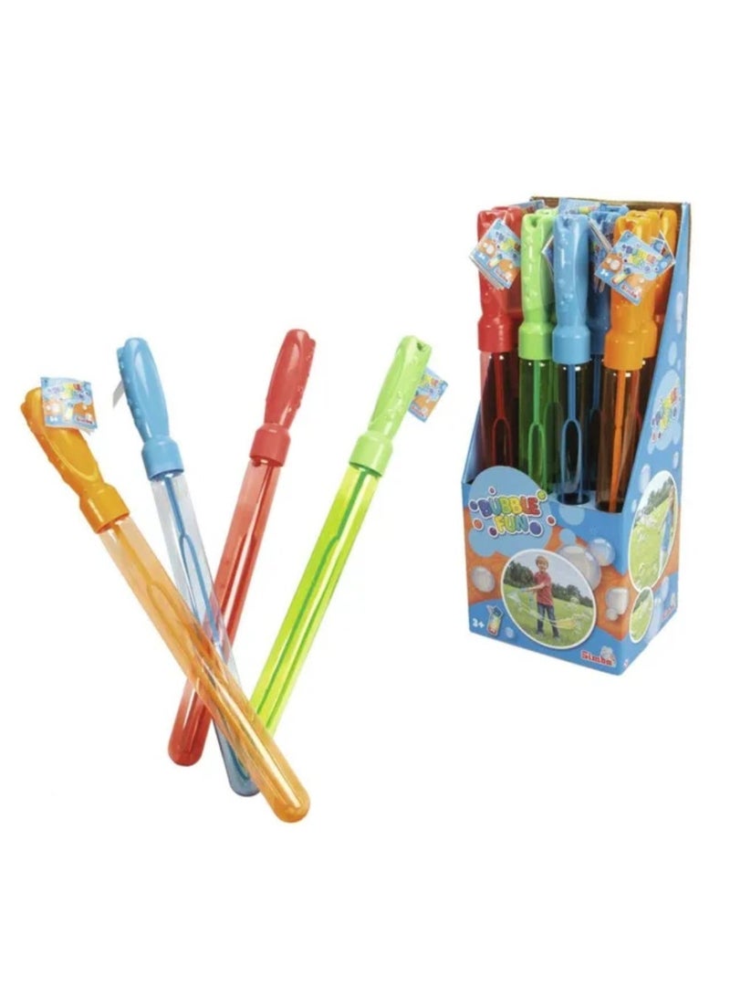 سيمبا BF Bubblestick Large Bubble Stick Display Set, Assorted 4 Designs Fun Outdoor Bubble Toy - Image 1