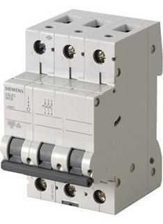 SIEMENS 5SL6325-7YA 3 Phase 25 Amps Type C (Slow Character) 6kA Automatic Fuse 