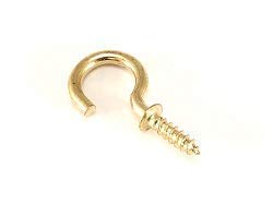 UAPAN UAPAN Brass Bell Decorative Pooja Room Bells with J Hook Silver Gold_2 inch Pack of 12 - Image 4