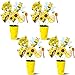 Chalyna Set of 24 Bee Baby Shower Centerpieces Sticks Honey Bee Decorations Table Toppers Themed Party Supplies Birthday Party Gender Reveal Photo Props - Image 3