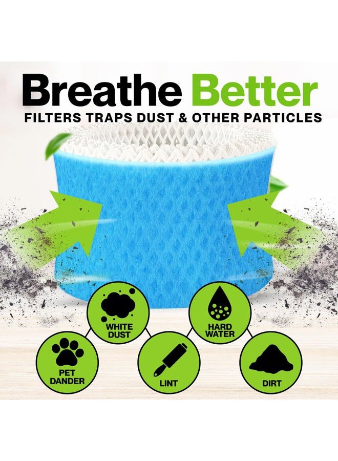 Durabasics 6 Pack of Premium Humidifier Filters Compatible with Honeywell Humidifier Filter HAC-504, HAC-504AW & Honeywell Filter A | Replacement for Honeywell Filter HCM 350 & Cool Mist Humidifiers - Image 2