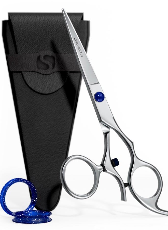 Suvorna 5.5" Professional Barber Scissors Swivel Thumb P115 - Image 1