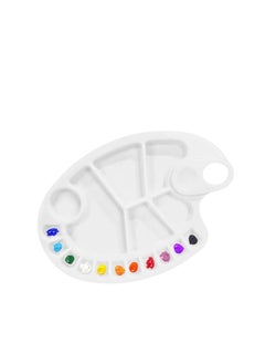 PARTNER 2 pcs Large Art Painting Palette Plastic Tray 17 wells  - Image 4