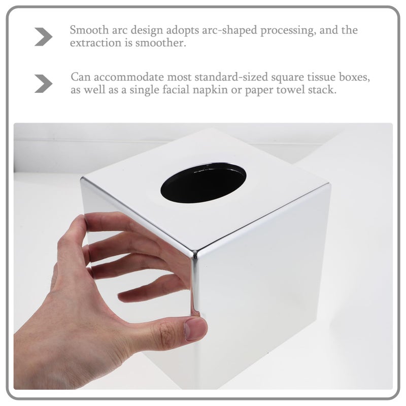 Decorative Box Wipes Holder Tissue Storage Box For Bathroom And Facial Tissue Dispenser - Image 5