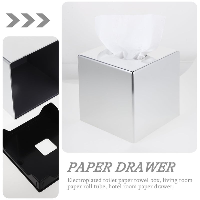 Decorative Box Wipes Holder Tissue Storage Box For Bathroom And Facial Tissue Dispenser - Image 4