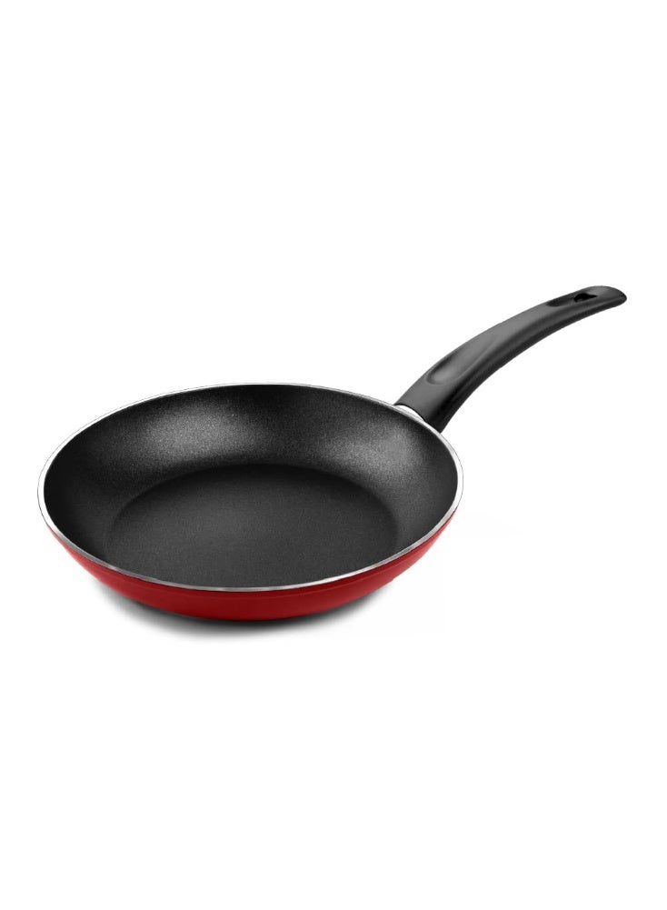 Impex IFP 2442 Premium Induction Based Nonstick Coated Aluminium Fry Pan (24 cm,Maroon) - Image 1
