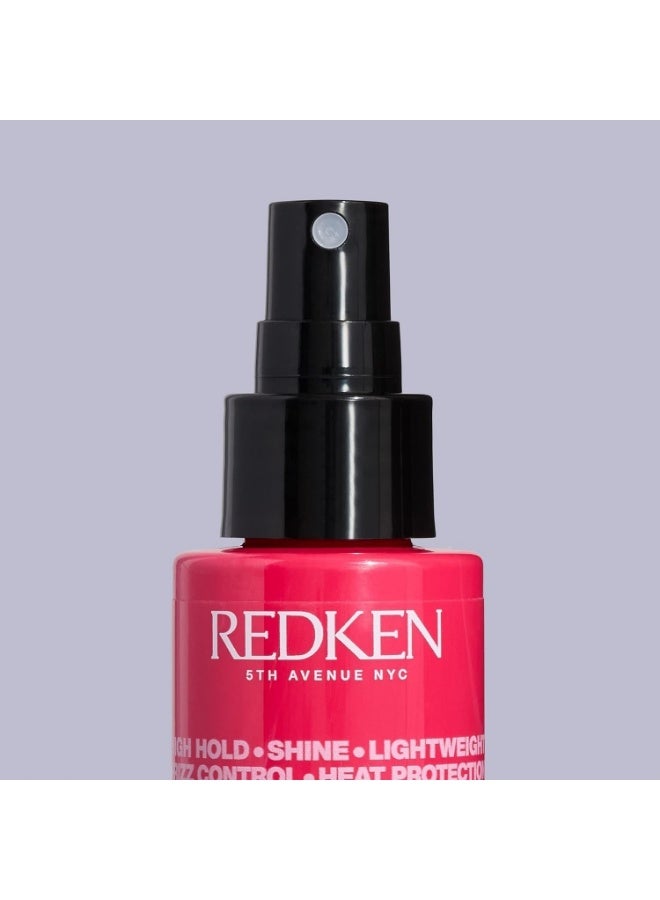 REDKEN بخاخ حراري ريدكن 22 ثبات عالي - واقي حراري ورذاذ تثبيت | 125 مل - Image 2