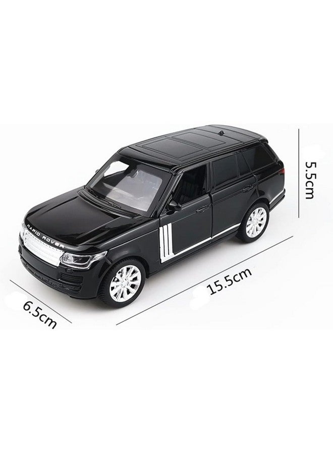 IXORA Ixora Alloy Metal Pull Back Diecast Car Scale Model Metal Pullback Toy Car with Openable Doors & Light, Music for Gift,Party Decorations Toy (1/32 Range Rover Sport - White) - Image 3