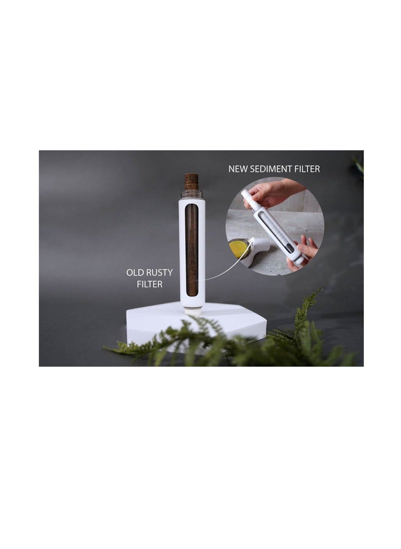RUHENS New Vitamin Shower Head | Removes Sediment Particles | Benefits Hair & Skin | Available In Different Colours | Strong Water Pressure For Spa Massaging…  - Image 4