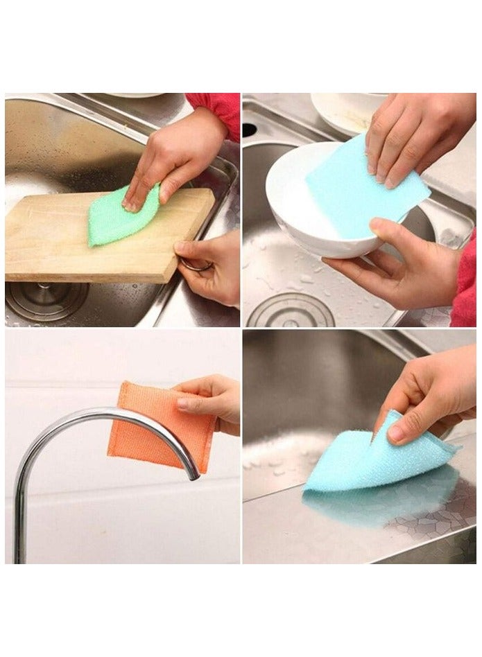 Smart Loofah For Dishes, Dishes, And Wire 4 Pieces - Color may vary - Image 5