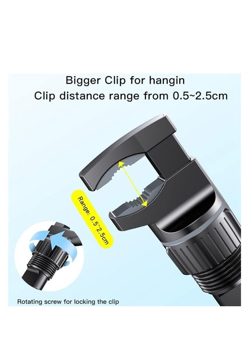 Yesido YESIDO C192 Rear View Mirror Adjustable Multi-Angle Universal Mobile Holder (Black)  - Image 4