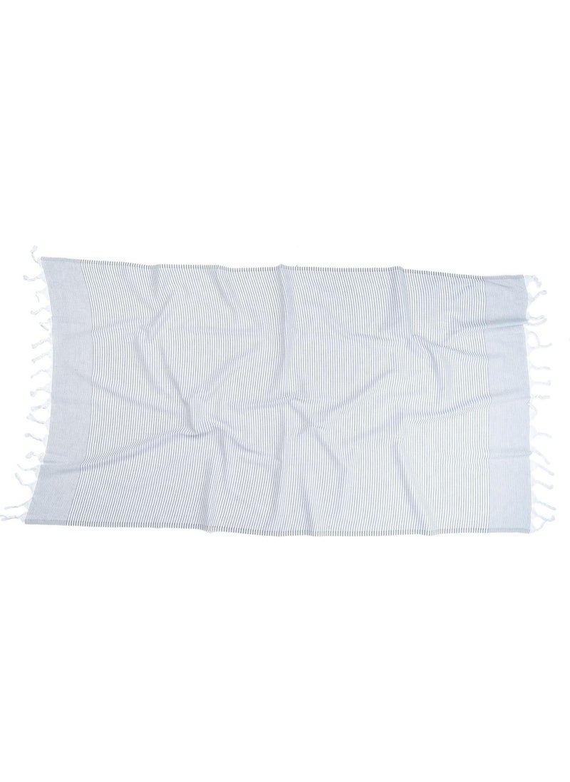 Soley - | Stripe | 100% Natural Cotton Peshtemal - Image 1