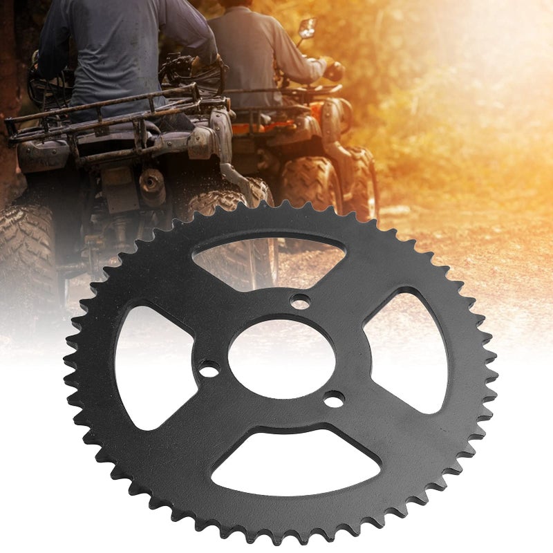 Front Sprocket 54T 3 Hole Carbon Steel Crankset For 47cc 49cc Mini Motorcycle ATV Kart - Image 3