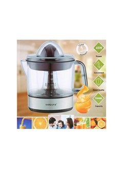 sokany Sukani Electric Orange Juicer, 700 ml, 45 Watt, Stainless Steel and Black  - Image 1
