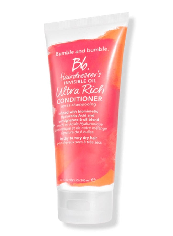 بامبل آند بامبل BUMBLE AND BUMBLE Hairdresser's Invisible Oil Ultra Rich Conditioner,200ml