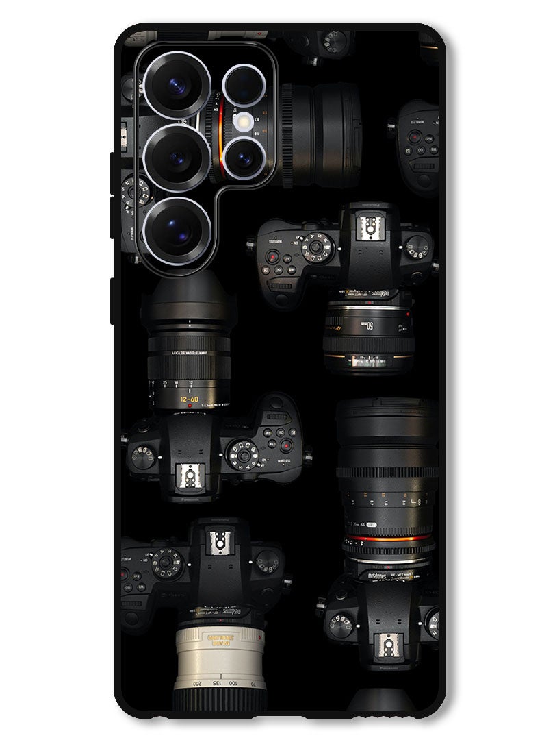 Theodor Protective Case Anti Scratch Shock Proof Bumper Cover For Samsung Galaxy S25 Ultra cameras_lenses_photo - Image 1