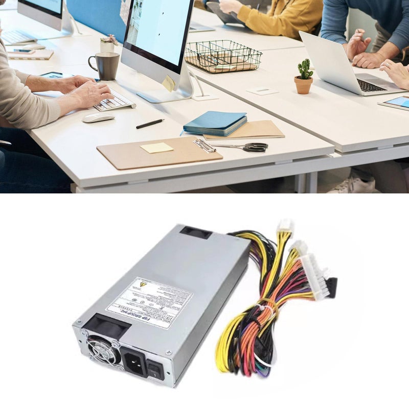 FSP350 250W 300W 350W مزود طاقة لأجهزة الكمبيوتر 1U صغيرة الحجم مع موصلات 8Pin مزدوجة - Image 3