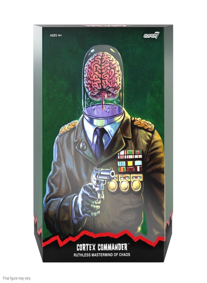 Super7 ULTIMATES! The Worst Cortex Commander - 7" The Worst Action Figure with Accessories Collectibles and Retro Toys - Image 3