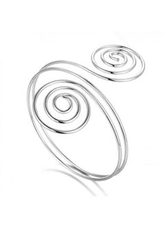 European And American Jewelry Manufacturers Directly Punk Heavy Metal Spiral Note Bracelet Arm Bracelet Exaggerated Personality Female Bracelet