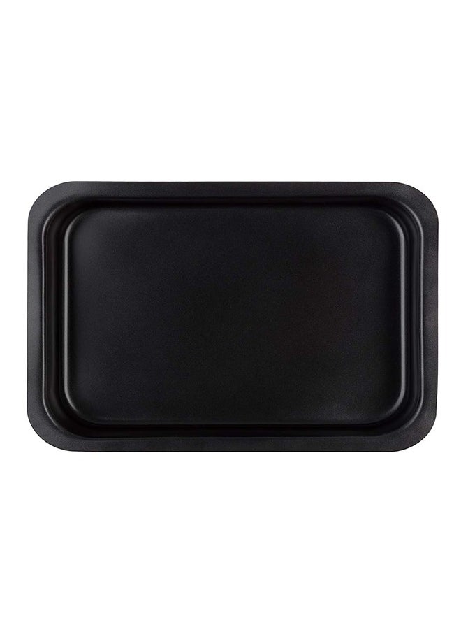 A TO Z Non-Stick Baking Tray Set – 3 Pcs Red Roasting Pans (28, 34, 40.5 cm) – Carbon Steel, Multipurpose Oven Trays for Cake, Cookies, Pizza & Roast – Easy to Clean & Stackable  - Image 3