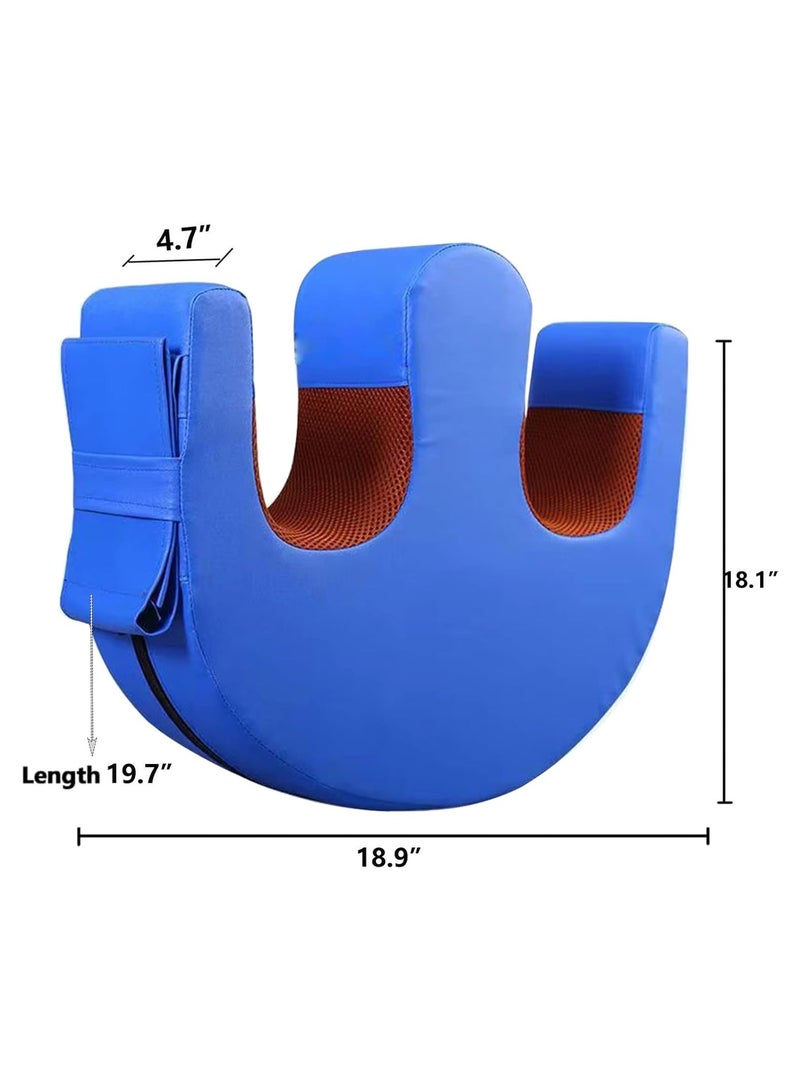 Bedridden Patient Turning Device-Multifunctional Turning Pillow PU Leather Anti-Bedsore Waterproof Paralyzed Bed Shift Nursing Products Helping The Elderly Turn Over Pillow - Image 2