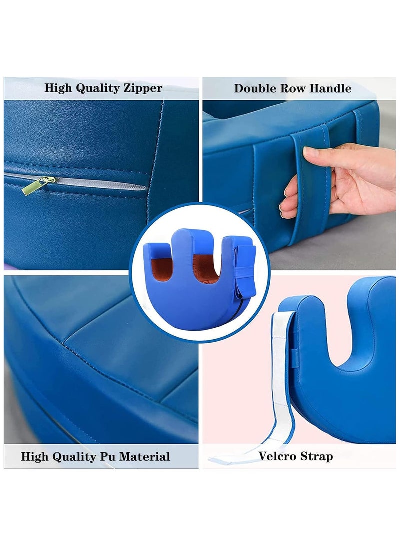 Bedridden Patient Turning Device-Multifunctional Turning Pillow PU Leather Anti-Bedsore Waterproof Paralyzed Bed Shift Nursing Products Helping The Elderly Turn Over Pillow - Image 5