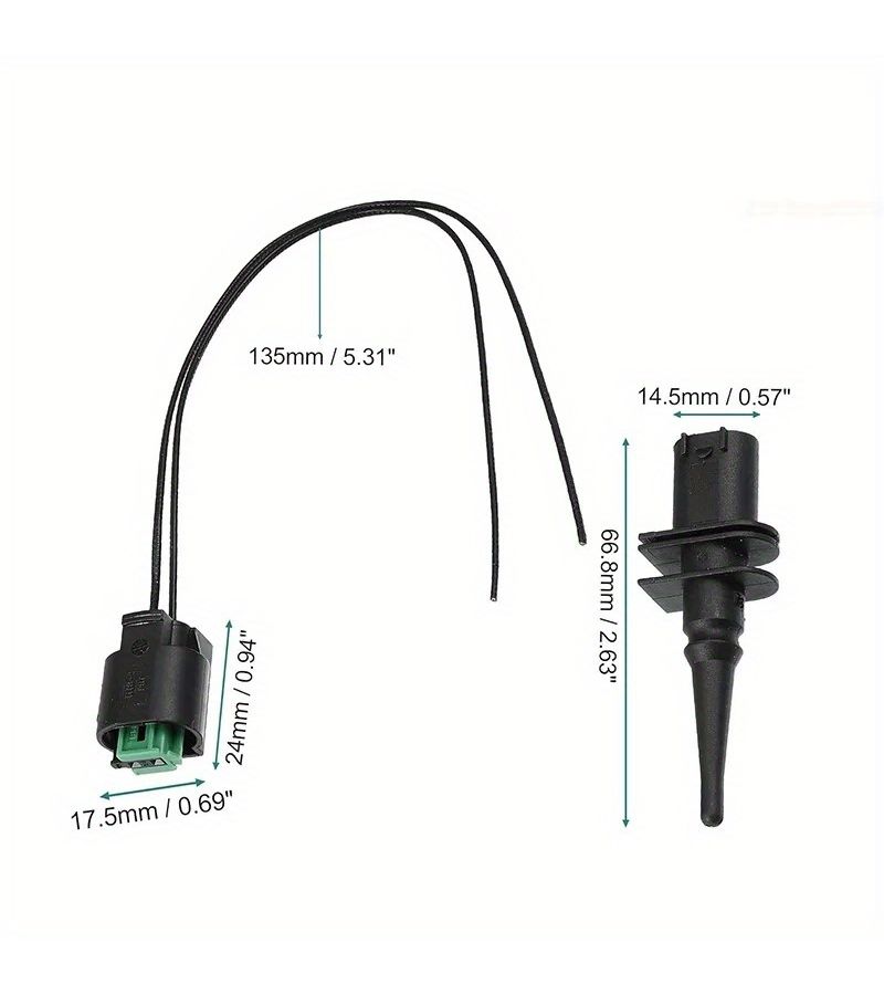 Ambient Air Temperature Sensor A0140018 for BMW Mini Cooper Rover 2002 2019 - Image 2