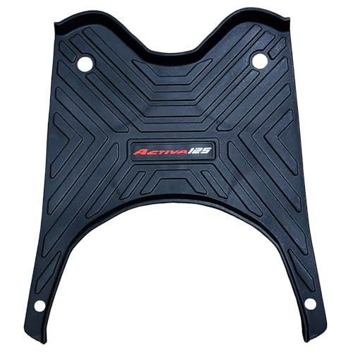 Ramanta Activa 125 Foot Mat Removeable & Washable Floor Board Heavy Duty Floor/Foot Mat Compatible with for Activa 125 (BS4 & BS6) Floor Board Premium Comfort and Durability (1 PC; Black) - Image 5