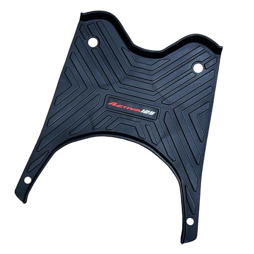 Ramanta Activa 125 Foot Mat Removeable & Washable Floor Board Heavy Duty Floor/Foot Mat Compatible with for Activa 125 (BS4 & BS6) Floor Board Premium Comfort and Durability (1 PC; Black) - Image 3